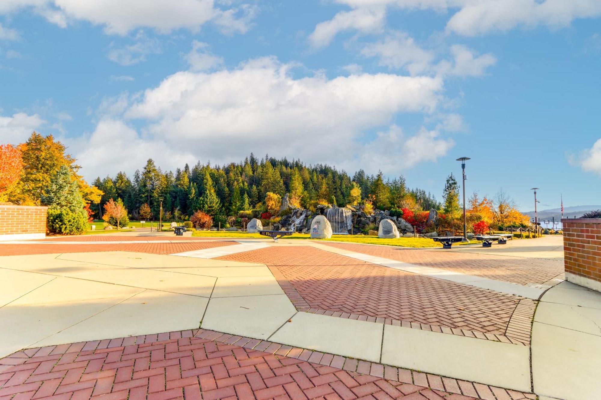 Modern Coeur Dalene Getaway Condo Walk Downtown! Coeur d'Alene Luaran gambar