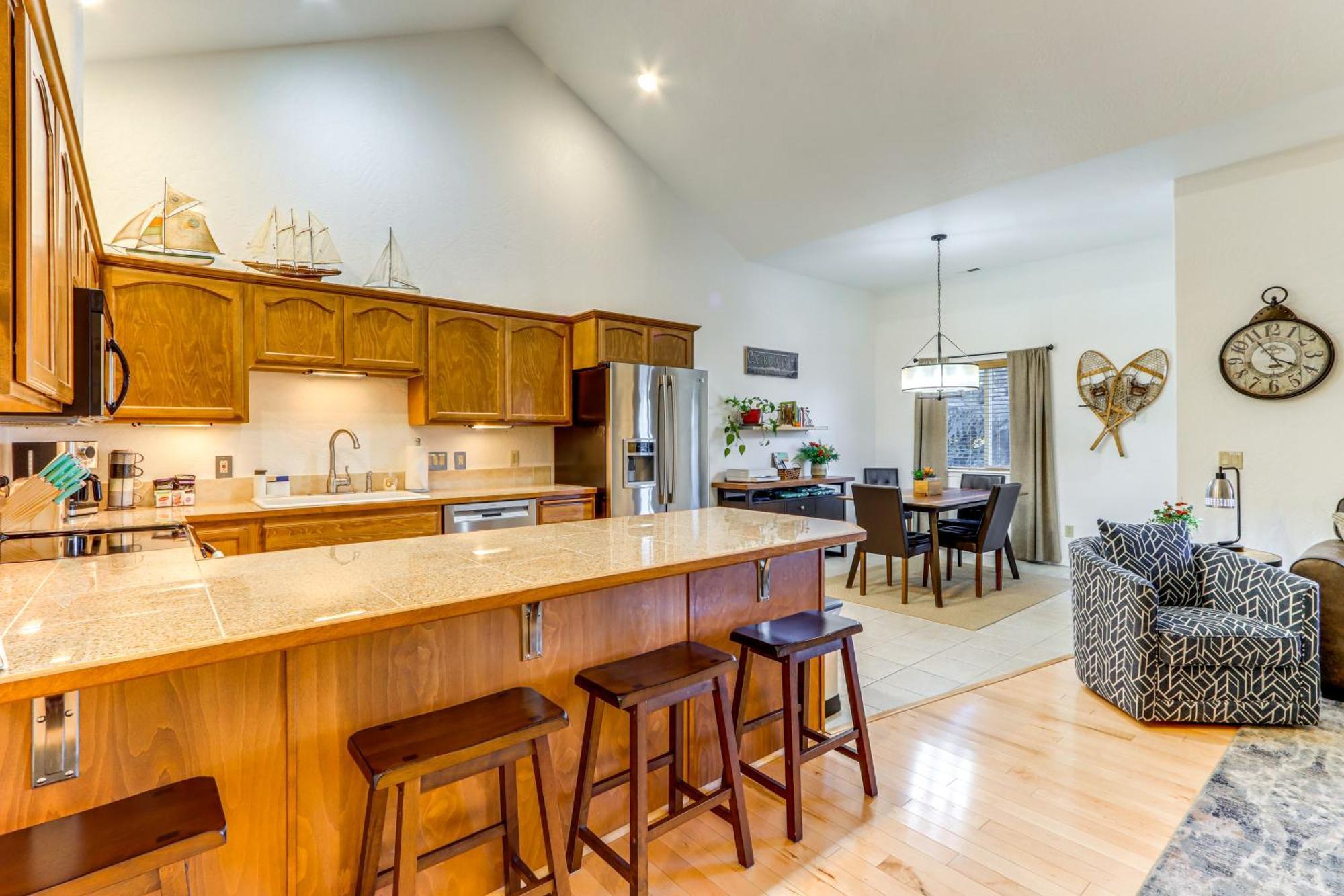 Modern Coeur Dalene Getaway Condo Walk Downtown! Coeur d'Alene Luaran gambar